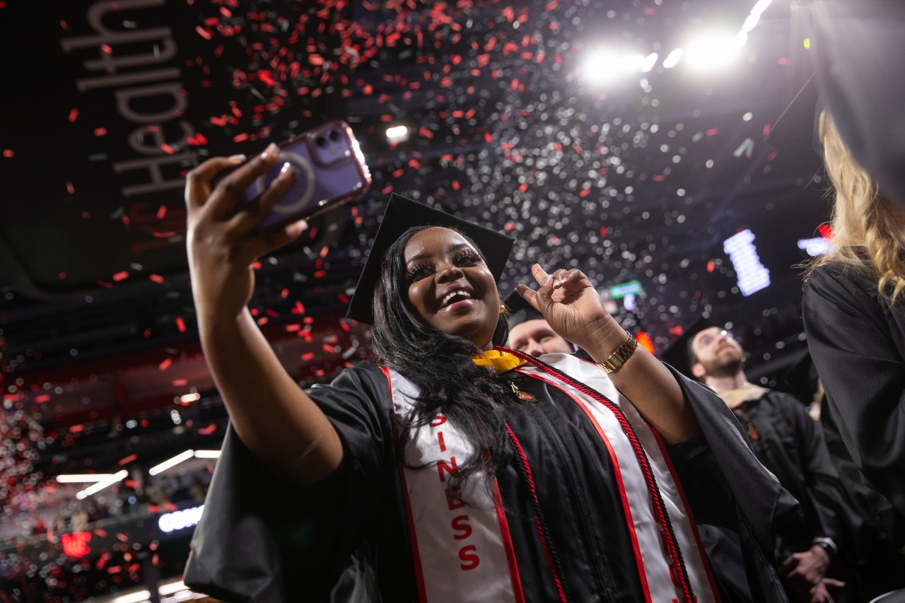 University of Cincinnati celebrates its 2024 Spring Commencement.