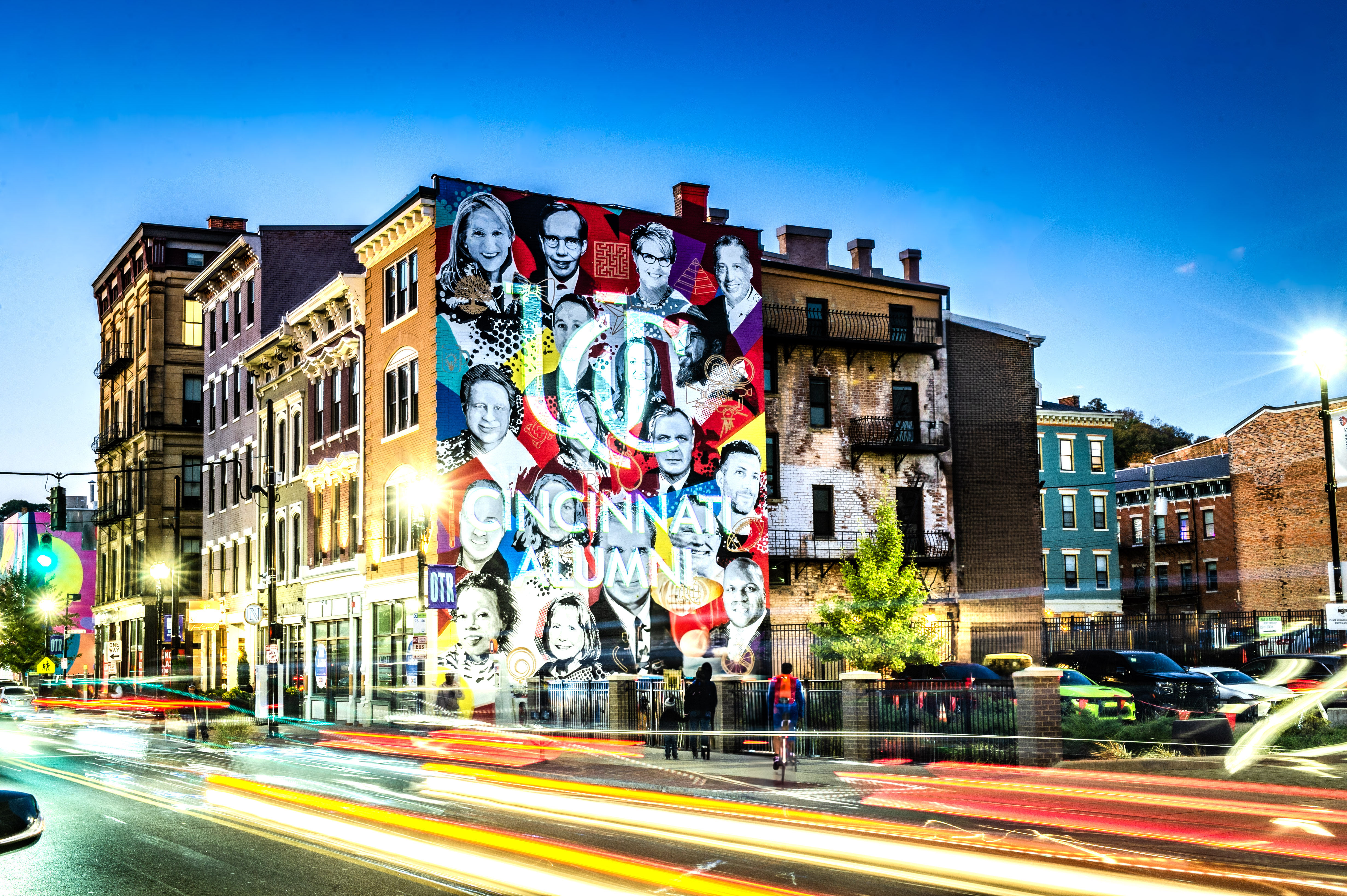 UC Alumni Mural during BLINK
