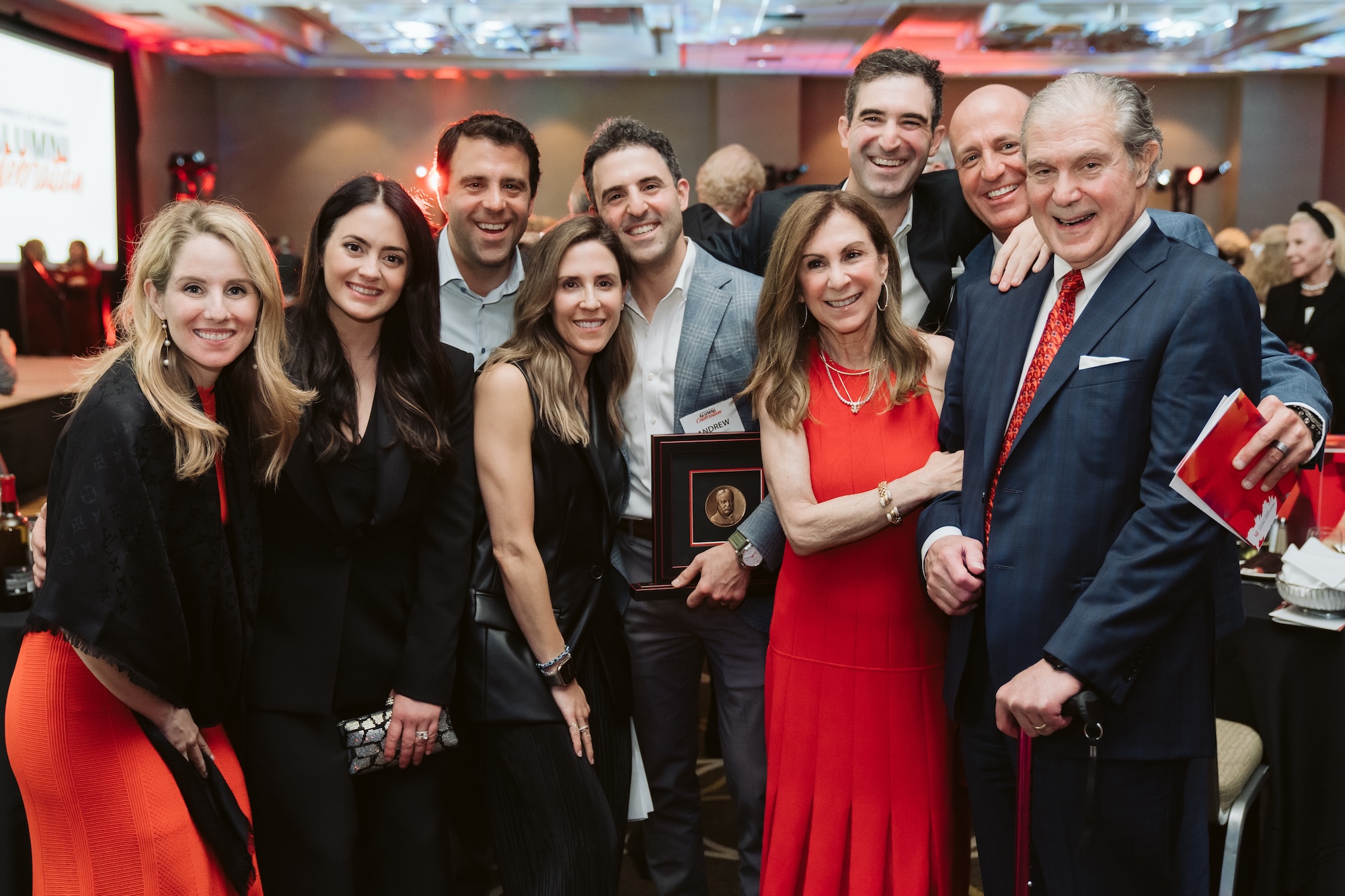 Dr. Dean Kereiakes and family at the 2024 UC Alumni Celebration