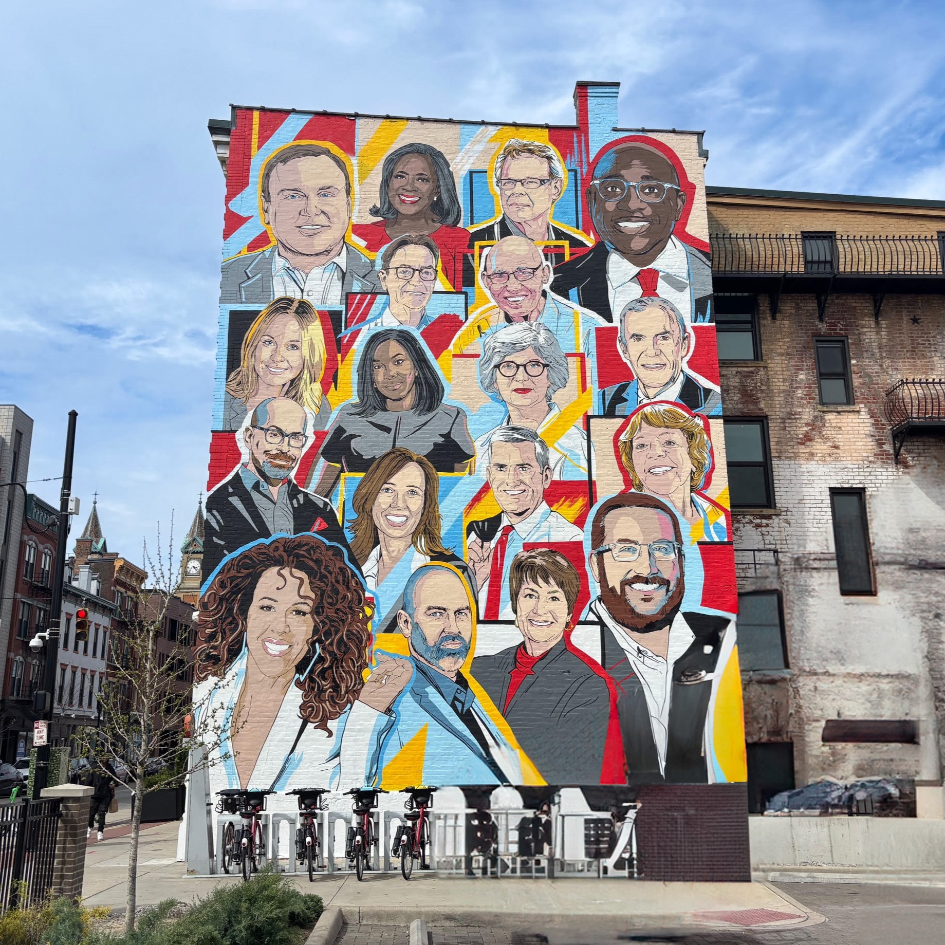 University of Cincinnati Alumni Celebration mural
