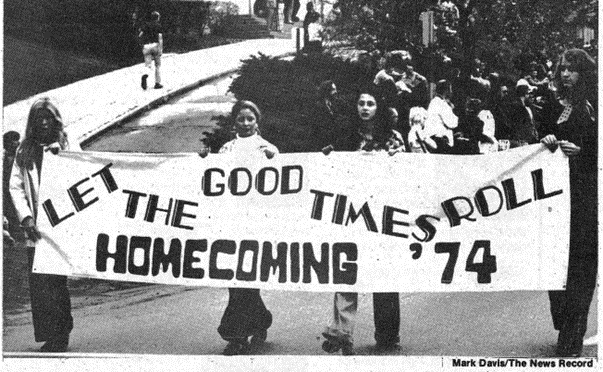 UC’s Homecoming Parade 1974