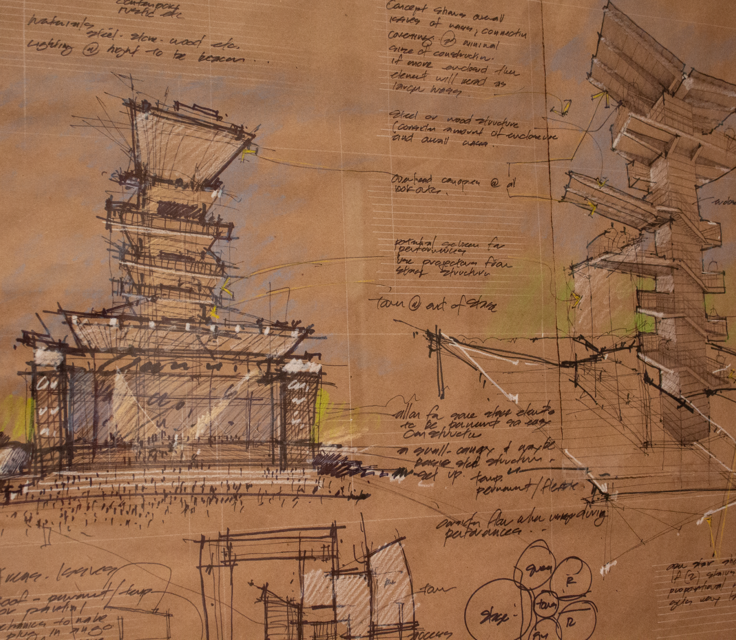 Summit Park Tower, 2018, close up