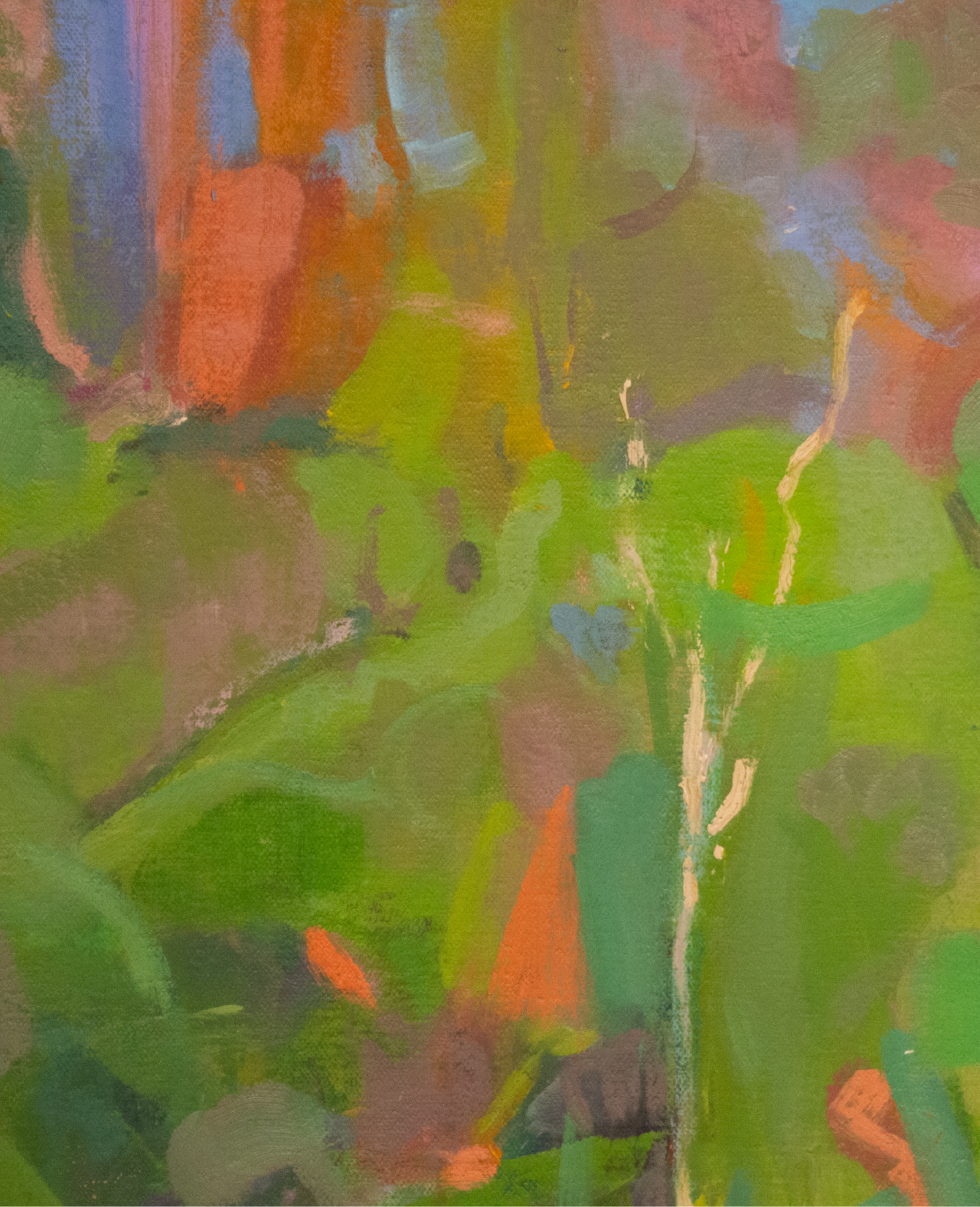 Across the Street, 2021 close up